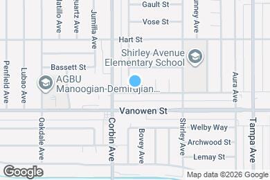 Map image of the property - 19623 Hartland St