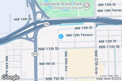Map image of the property - 3931 NW 12th St