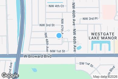 Map image of the property - 4712 NW 2nd Ct