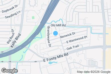 Map image of the property - 2609 Renwick Dr