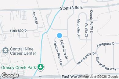 Map image of the property - 1710 Elijah Blue Dr