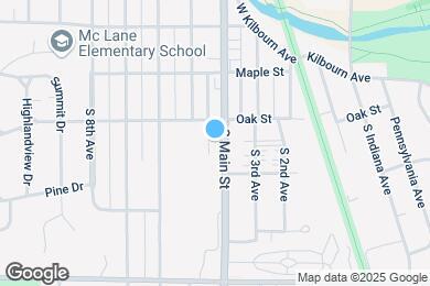 Map image of the property - 618 S Main St