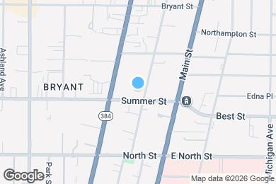 Map image of the property - 104 Linwood Ave