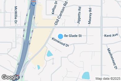 Map image of the property - 1403 Belle Glade St
