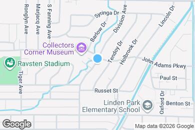 Map image of the property - 505 Linden Dr