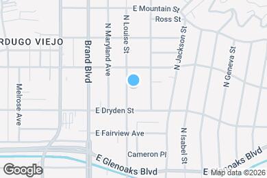 Map image of the property - 1130 N Louise St