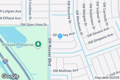 Map image of the property - 1557 SW Dycus Ave