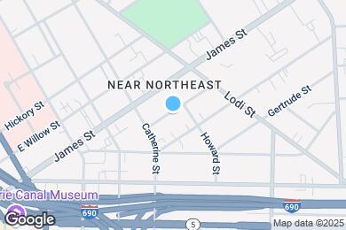 Map image of the property - 122 Wayne St