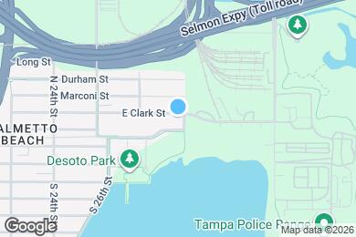 Map image of the property - 2825 E Clark St