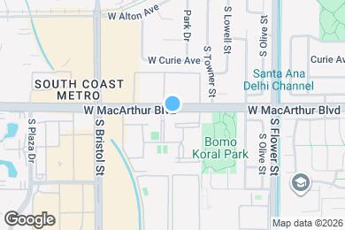 Map image of the property - 1010 W MacArthur Blvd