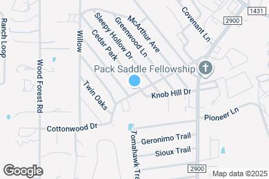 Map image of the property - 609 Cottonwood Dr