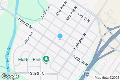 Map image of the property - 1910 16th St N
