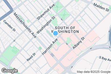 Map image of the property - 38 Worcester Sq