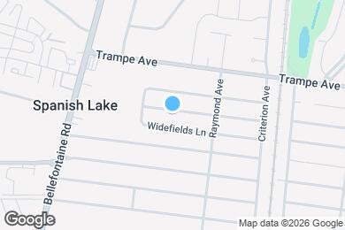 Map image of the property - 1444 Fairmeadows Ln