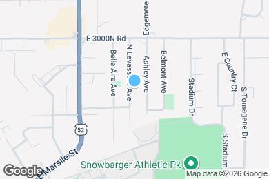 Map image of the property - 250 N Levasseur Ave
