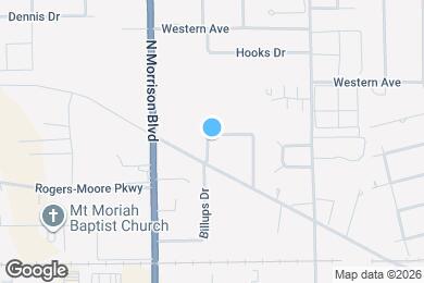 Map image of the property - 317 Alexander Dr