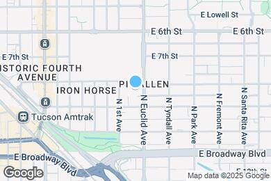 Map image of the property - 738 E 8th St