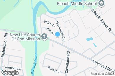 Map image of the property - 4440 Friden Dr