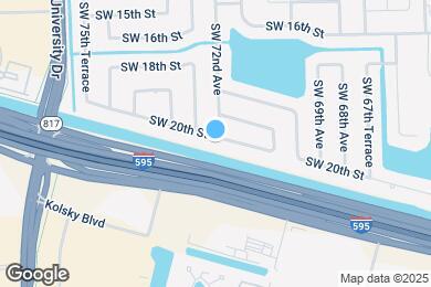 Map image of the property - 7200 SW 20th St