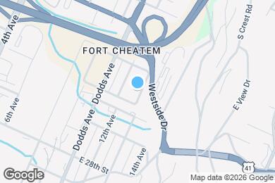 Map image of the property - 2417 13th Ave