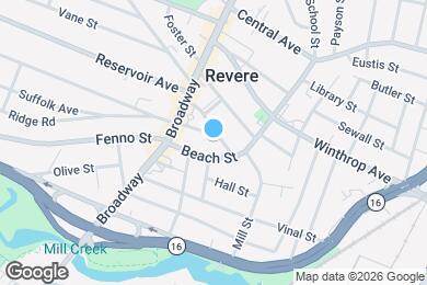 Map image of the property - 37A Cheever St