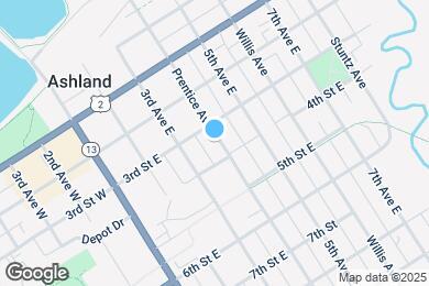 Map image of the property - 308 Prentice Ave