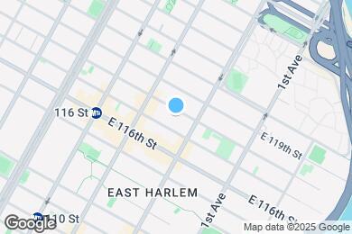 Map image of the property - 232 E 118th St