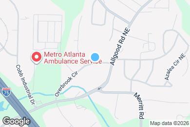 Map image of the property - 94 Overbrook Cir