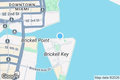 Map image of the property - 888 Brickell Key Dr