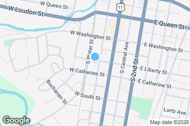 Map image of the property - Washington Square Townhomes