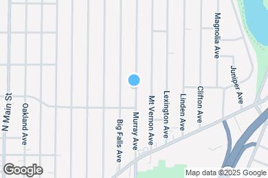 Map image of the property - 1116 Murray Ave