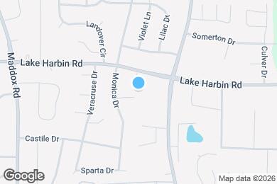 Map image of the property - 2611 Lake Harbin Rd
