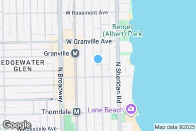 Map image of the property - 6122 N Kenmore Ave