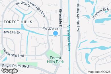 Map image of the property - 2652 Riverside Dr