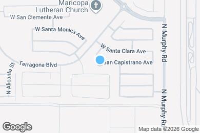 Map image of the property - 35607 W San Capistrano Ave