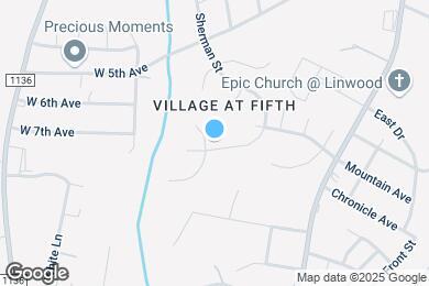Map image of the property - 851 Sherman St