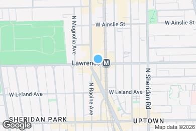 Map image of the property - 1139 W Lawrence Ave