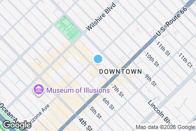 Map image of the property - Gibson Santa Monica