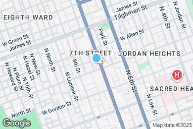 Map image of the property - 512 N 7th St