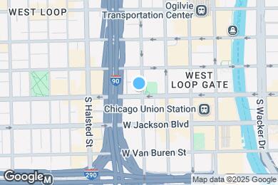 Map image of the property - 700 W Adams St