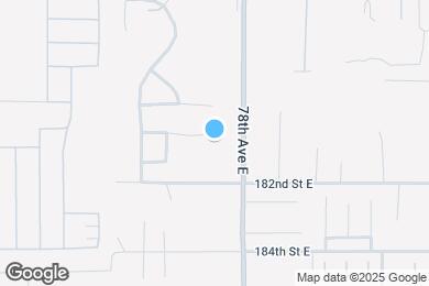 Map image of the property - 7730 181st Street East