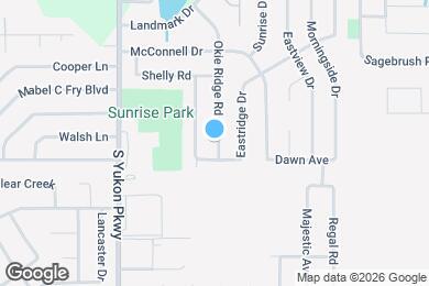 Map image of the property - 764 Okie Ridge Rd