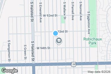Map image of the property - 9318 S Lowe Ave