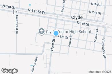 Map image of the property - 105 S 3rd St