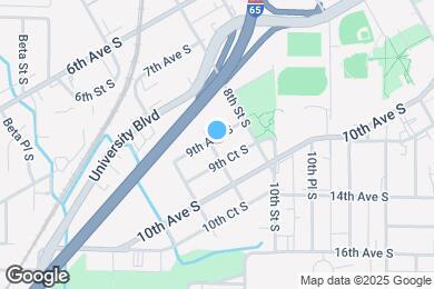 Map image of the property - 701 9th Ave S