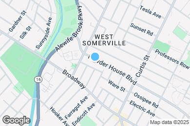 Map image of the property - 226 Powder House Blvd