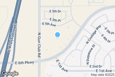 Map image of the property - 23543 E 3rd Pl