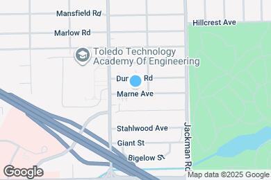 Map image of the property - 1820 Marne Ave