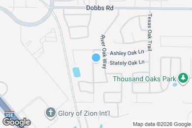 Map image of the property - 2610 Wandering Oak Dr