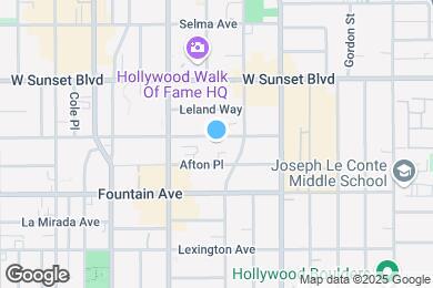 Map image of the property - Hollywood Heritage Apts